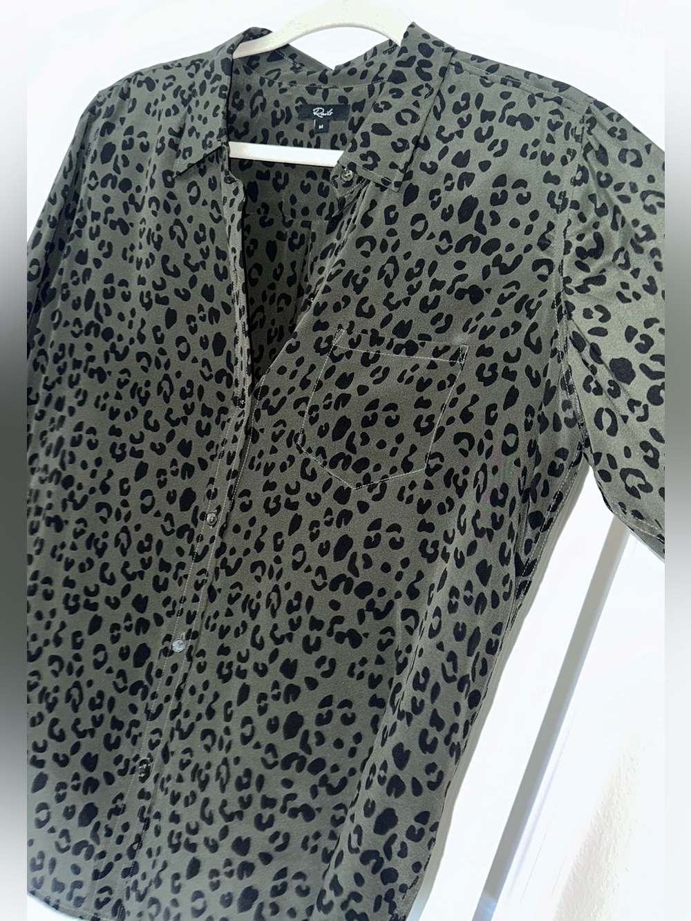 Rails silk leopard top. EXCELLENT CONDITION